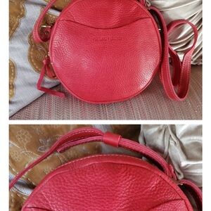 Portland Leather I believe it’s Sugar Circle Crossbody Bag